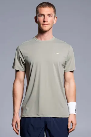 CAMISETA MASCULINA TEAM  NOX CINZA