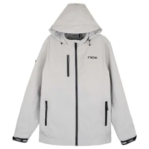 JAQUETA NOX COM CAPUZ MASCULINO TEAM PALE GREY