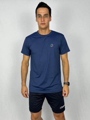 CAMISETA DRY MASC MARINHO LOGUINHO COMPASS