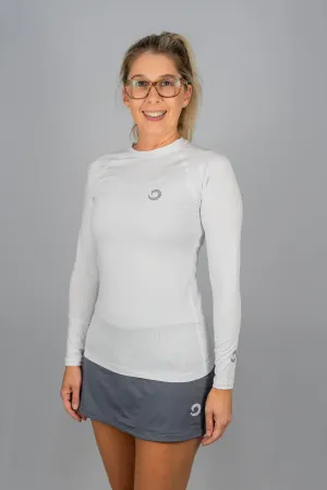 CAMISETA TERMICA FEM BRANCA COMPASS