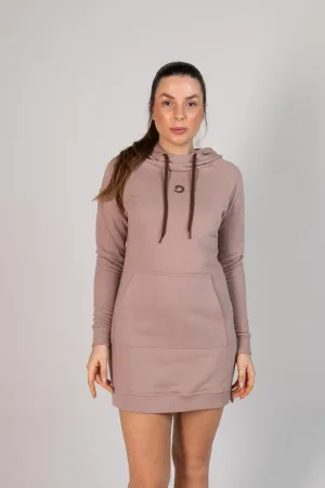 VESTIDO MOLETOM CAPUCCINO COMPASS