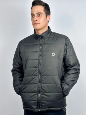 JAQUETA PUFFER MASC PRETA COMPASS