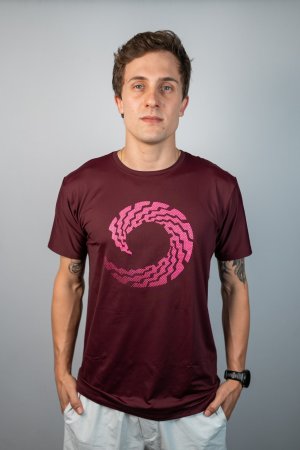 CAMISETA DRY MASC ACAI LOGAO ROSA COMPASS