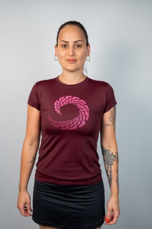 BABY LOOK SLIM AÇAI LOGAO COMPASS