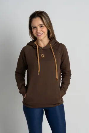 MOLETOM FEM CAPUZ  COMPASS