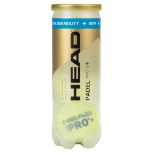 BOLA HEAD PADEL PRO S+3B |TUBO AMARELO