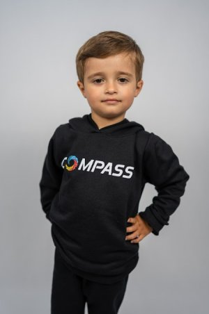 MOLETOM CAPUZ INFANTIL  COMPASS