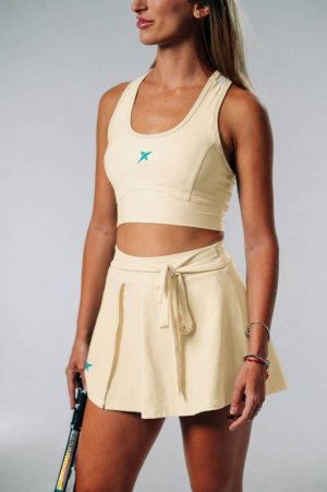Top + faixa de cabelo DROP SHOT Greta Giusti LIMITED EDITION