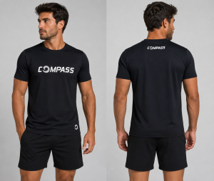 CAMISETA DRY MASC COMPASS BRANCO